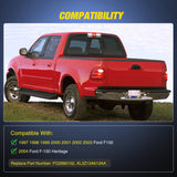 Third Brake Light Tail High Mount 3rd Stop Cargo Reverse Lights Smoked Lens Compatible with Ford F150 1997 1998 1999 2000 2001 2002 2003 F-150 Heritage 2004 Pickup Truck Rear Cab Lamp