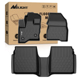 Nilight Floor Mats for Ford Flex 2009 2010 2011 2012 2013 2014 2015 2016 2017 2018 2019 All Weather Custom Fit Heavy Duty Floor Liners