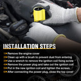 ignition coil pack 8pcs Ignition Coil Pack DG508 DG457 DG472 Straight Boot Ignition Coils Fit for Ford CROWN F150 F250 F350 450 EXPEDITION EXPLORER ECONOLINE EXCURSION 1998-2003 05-14 4.6L 5.4L V8 DG491 FD503