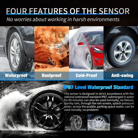 inflator 2015 2016 2017 2018 2019 2020 2021 2022 2023 Ford F150 Edge Mustang Bronco Transit 2017-2023 Lincoln MKC MKX Navigator 315Mhz Tire Pressure Monitor Sensor