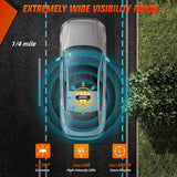 Nilight 14.5" 30LED Strobe Light Bar Double Side Rooftop Emergency Flashing Lights Amber White Safety Warning Hazard Light Bars with Magnetic Base for Construction Vehicles Plow Trucks Pickup