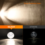 Fog Light Assembly Compatible with Toyota 2005 2006 2007 2008 2009 2010 2011 Tacoma 2007-2013 Tundra 2008-2017 Sequoia 2004-2006 Solara Smoke Lens w/H10 42W Bulbs