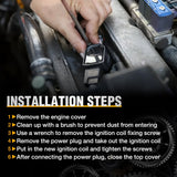 ignition coil pack 4pcs Ignition Coil Packs Fit for Toyota 2002 2003 2004 2005 2006 2007 2008 2009 Camry Highlander RAV4 Corolla Matrix Solara 2010 2011 2012 2013 2014 2015 Lexus Scion TC XB 2.4 2.0L OE# UF333 C1330 90919-02244