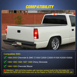 Nilight Third Brake Light Tail High Mount 3rd Stop Cargo Reverse Lights Red Lens Compatible with Chevy GMC C/K Series 1500 2500 3500 1988-2000 Chevrolet Blazer 1992 1993 Chevy Silverado 1994-1998