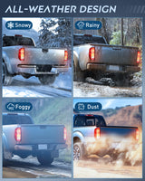 Nilight Taillight Assembly Compatible with 2005 2006 2007 2008 2009 2010 2011 2012 2013 2014 2015 2016 2017 2018 2019 2020 2021 Nissan Frontier and 2009-2012 Suzuki Equator Tail Light Left Driver Side