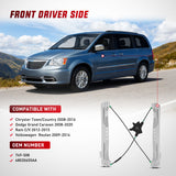 749-508 Power Window Regulator and Motor Assembly Front Driver Side, OE Replacement for Chrysler Town Country 2008-2016 - Direct Fit