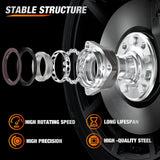 Motor Vehicle Parts Front or Rear Wheel Hub Bearing Assembly for Chevy Equinox Impala Malibu, GMC Terrain 2010 2011 2012 2013 2014 2015 2016 2017, Cadillac CTS/XTS, Buick Regal Lacrosse with 5-Lug OEM 513288