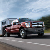 Nilight Front Bumper Compatible for 2011 2012 2013 2014 2015 2016 Ford 3rd Gen F250 F350 F450 with Winch Plate Sensor Holes 3 LED Lights and D-rings