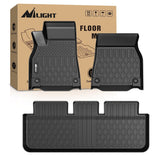Nilight 2021 2022 2023 2024 2025 Tesla Model S & Plaid TPE All Weather Custom Fit Heavy Duty Floor Liners