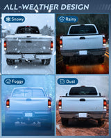 Taillight Assembly 1997 1998 1999 2000 2001 2002 2003 Ford F150 1997 1998 1999 Light Duty 1999 2000 2001 2002 2003 2004 2005 2006 2007 Ford Super Duty Taillight Assembly Smoke Housing Rear Lamp Replacement OE Style Passenger Side