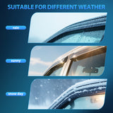 Nilight Window Visors for Chevrolet Colorado/GMC Canyon 2023 2024, Out-Channel Window Wind Deflectors Rain Guards -4PCS