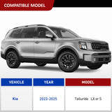 Nilight 4 Pin Trailer Wiring Harness Kit 56490 Vehicle Standard 4 Way Connector Custom for 2023 2024 2025 Kia Telluride LX Telluride S Simple Fit Tow Hitch