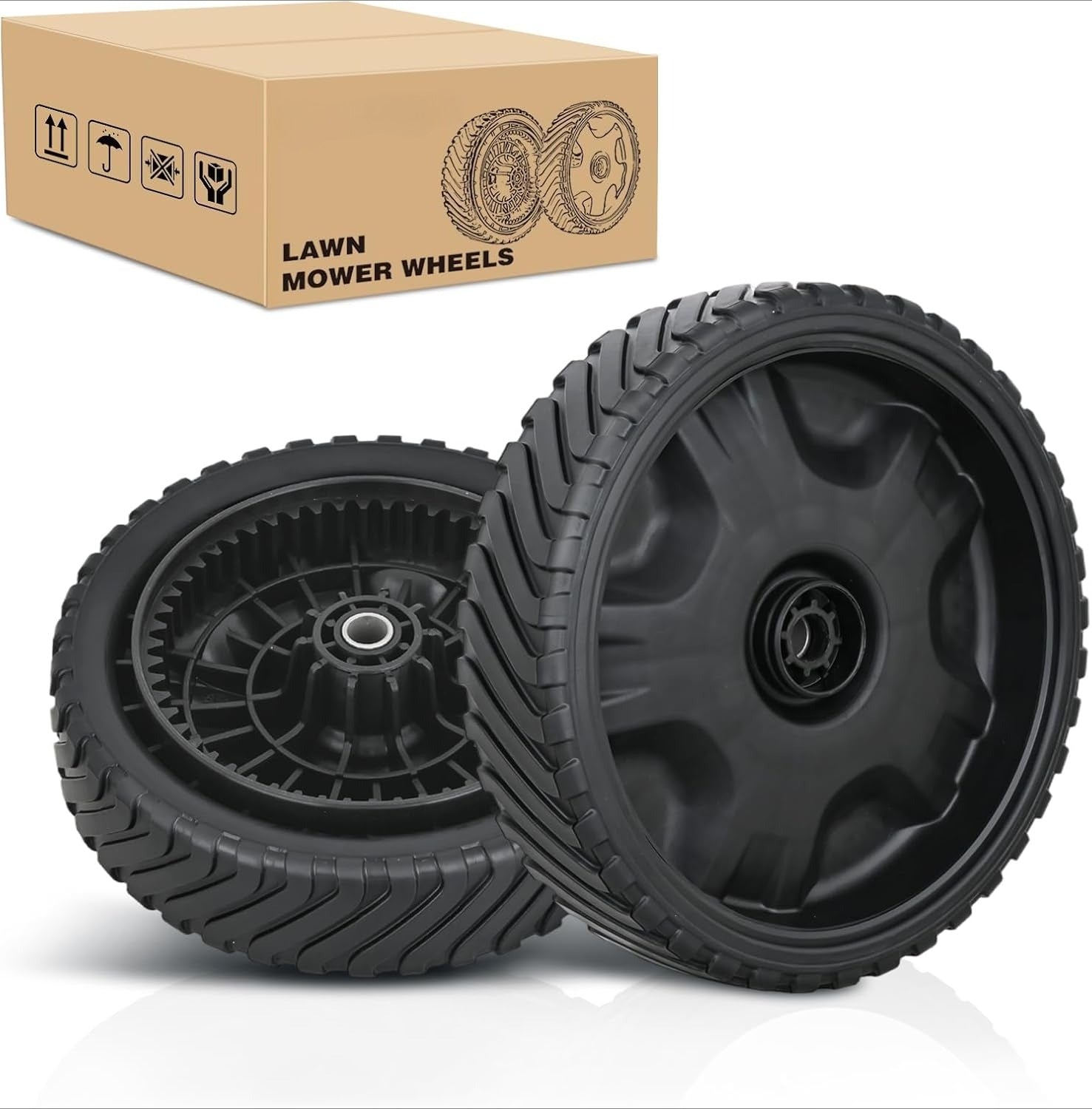Nilight Lawn Mower Drive Wheels 634-05039 Assembly