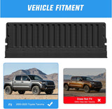 Tailgate Mat for Toyota Tacoma 2005-2023 2nd 3rd Gen All Weather TPE Anti-Slip Custom Fit Truck Tailgate Protector Cover Liner