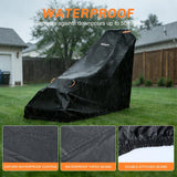 Push Lawn Mower Cover 75 Inch, Waterproof Walk Behind Mower Cover | 420D Heavy Duty Fabric, All-weather & UV Protection