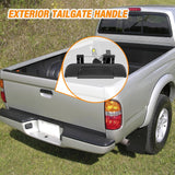 Tailgate Handle Compatible with 1995 96 97 98 99 00 01 02 03 2004 Toyota Tacoma Pickup Liftgate Latch Tail Gate Car Door Handles Assembly Replaces#79605,TO1915102,6909035010,Textured Black