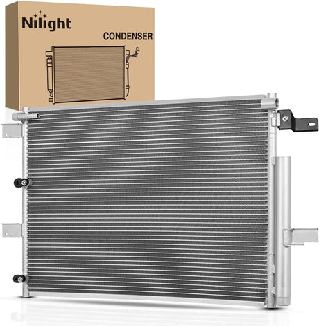 AC Condenser Compatible with Ford Edge V6 3.5L 3.7L 2011-2014, Lincoln MKX 2011-2015 Air Conditioning A/C Condenser with Receiver Drier Replace# 3894, ACA84587, BT4Z19708B, HVA00209, FO3030231