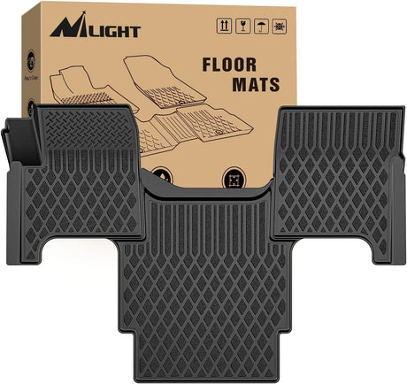TPE Floor Mats for Volvo VNL 300 430 630 670 730 780 2004-2018 Volvo VT Models 2006-2010 All Weather Custom Fit Heavy Duty Floor Liners