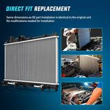 Radiator for Subaru Forester 2009 2010 2011 2012 2013,Crosstrek 2016-2017, Impreza 2008-2011, Legacy 2005-2010, Outback 2005-2009 H4 2.0L 2.5L, Automatic Trans