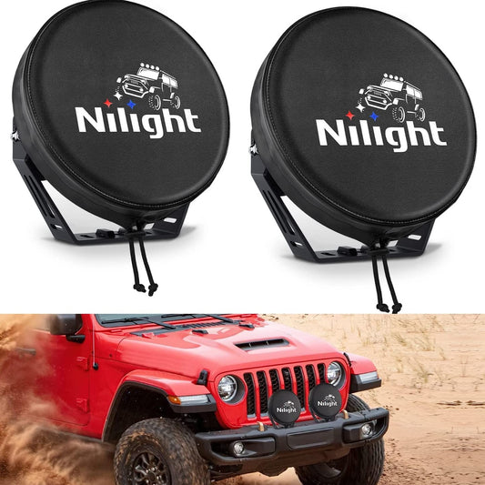 7" Round Offroad Driving Pod Light Cover Type B Nilight