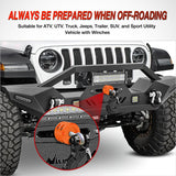 Winch Stopper for ATV UTV Truck SUV Winch Cable Hook Rubber Stopper 2 Pack Protect Towing Hook Synthetic Rope Winch Accessories Rope Line Saver with Stainless Steel Screws Allen Wrenc, Orange