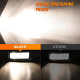 Fog Light Assembly Fog Lights Assembly Compatible with 2004 2005 2006 Ford F-150 F150 Left Driver and Right Passenger Side Clear Lens w/H10 12V 42W Bulbs