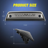 Third Brake Light Tail High Mount 3rd Stop Lights Smoked Lens Compatible with Dodge Journey 2010 2011 2012 2013 2014 2015 2016 Van SUV Rear Center Cab Lamp