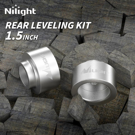 1.5inch Rear Leveling Kit for 2009-2023 Ram 1500 2018 2019 2020 2021 2022 2023/2000-2020 Tahoe Suburban Yukon 1500/2002-2013 Avalanche 1500 2WD 4WD Rear Raise Suspension Strut Spacers
