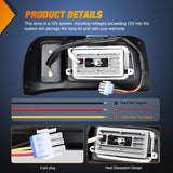 Golf Cart LED Headlights 2PCS 12V Turn Signals Club Car DS | High Brightness Waterproof Plug and Play Running Light Upgrade Easy Installation for 1993-Up Club Car DS Electric Carts