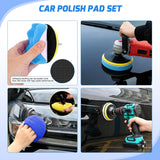 Automotive Tools 27PCS Car Detailing Kit Auto Cleaning Tools Wash Set with Storage Carry Bag Home Use for Interior Exterior Deep Clean Polish Car Care Windshield Dashboard Seat Air Vents Wheels Tires, Blue