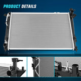 Radiator for Hyundai Santa Fe 2010 2011 2012 2013 2014 2015 2016 2017 2018, Santa Fe XL 2013-2019, Kia Sorento 2011-2015 2.4L 3.3L 3.5L