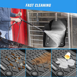 TPE Floor Mats for Ford Focus 2012 2013 2014 2015 2016 2017 2018, All Weather Custom Fit Heavy Duty Floor Liners