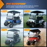 Golf Cart LED Headlights 2PCS 12V Turn Signals EZGO TXT | High Brightness Waterproof Plug and Play Design Running Light Upgrade Easy Installation for 1996-2013 EZGO TXT Electric Carts
