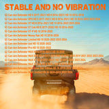 Rear Window, Clear Polycarbonate UTV Windshield Scratch Resistant For Can-Am Defender HD5 HD8 HD10 MAX 2016 2017 2018 2019 2020 2021 2022 2023 2024