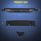 Third Brake Light for Dodge Caliber 2007-2012 Cherokee 2011-2017 | for Dodge Caliber 2007-2012, Durango 2011-2017, Jeep Cherokee 2011-2017, Compass 2007-2016, High Mount 3rd Stop Lamp, Smoked
