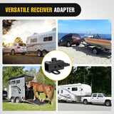 2 Inch Rear Trailer Hitch Receiver Class 3 Tow Towing Hitch & Cover Kit for Dodge Ram 1500 2019 2020 2021 2022 2023 2024 2025 with Hitch Cover