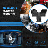 TPE Floor Mats for All Mercedes Benz Sprinter 2500 3500 2019 2020 2021 2022 2023 2024 2025 Weather Custom Fit Heavy Duty Floor Liners