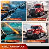 Turn Signal Switch Compatible with 2008 2009 2010 2011 2012 2013 2014 2015 2016 2017 2018 2019 2020 2021 2022 2023 Freightliner Cascadia Multifunction Combination Lever Switches