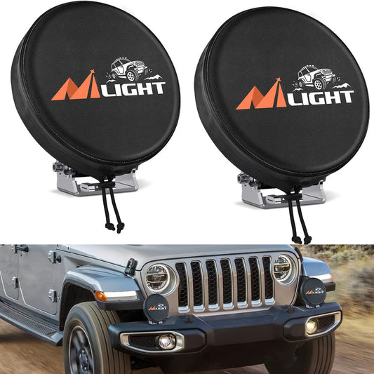 7" Round Offroad Driving Pod Light Cover Type A Nilight