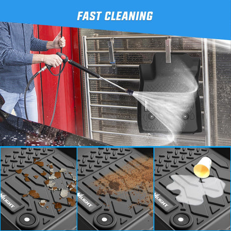 TPE Floor Mats for Chevy Trailblazer (AWD Only) 2021 2022 2023 2024 2025 2026, All Weather Custom Fit Heavy Duty Floor Liners