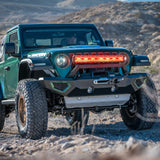 20 Inch LED Light Bar Red Triple Row 420W Spot Flood Combo 42000LM Driving Boat Off Road Fishing Hunting Emergency Safety Lighting for UTV Pick-up Van Tractor