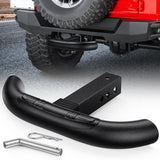 Tow Hitch Step 2 inch Receiver Heavy Duty Steel Rear Bumper Guard | for Pickup Truck SUV Van Universal 350lbs Capacity Wide Non Slip Trailer Hitch Step Bar with 5/8 inch Pin Clip