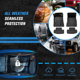 TPE Floor Mats for Ford Mustang 2015 2016 2017 2018 2019 2020 2021 2022 2023 2024 2025 2026 All Weather Custom Fit Heavy Duty Floor Liners