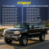 Headlight Dimmer Switch and Cargo Fog Light Switch Compatible with 2003 2004 2005 2006 2007 Chevy Avalanche Silverado Suburban Tahoe GMC Sierra Yukon Hummer H2 2003-2006 Cadillac Escalade