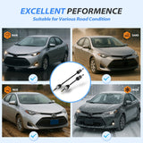 CV Axle Shaft Assembly | Compatible with 2009-2018 Toyota Corolla L4 1.8L 2003-2013 Toyota Matrix 2003-2010 Pontiac Vibe Front Half-Shaft Replacement