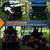 Golf Cart LED Taillights 2PCS Stop Brake Turn Yamaha Drive G29 | High Brightness Waterproof Plug and Play Running Light Upgrade Easy Installation for 2007-Up Yamaha Drive G29 Electric Carts