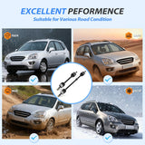 CV Axle Shaft Assembly Compatible with 2006 2007 2008 2009 2010 2011 2012 2013 Kia Carens III MPV 2.0 Half-Shaft Assemblies Replacement Front Wheel Driver and Passenger Side | Compatible with 2006-2013 Kia Carens III MPV 2.0 Half-Shaft Assemblies