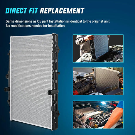 Radiator 2008-2013 Nissan Rogue 2014 2015 Rogue Select 2.5L AWD FWD Radiator