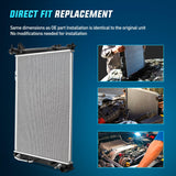 Radiator for Hyundai Santa Fe 2010 2011 2012 2013 2014 2015 2016 2017 2018, Santa Fe XL 2013-2019, Kia Sorento 2011-2015 2.4L 3.3L 3.5L