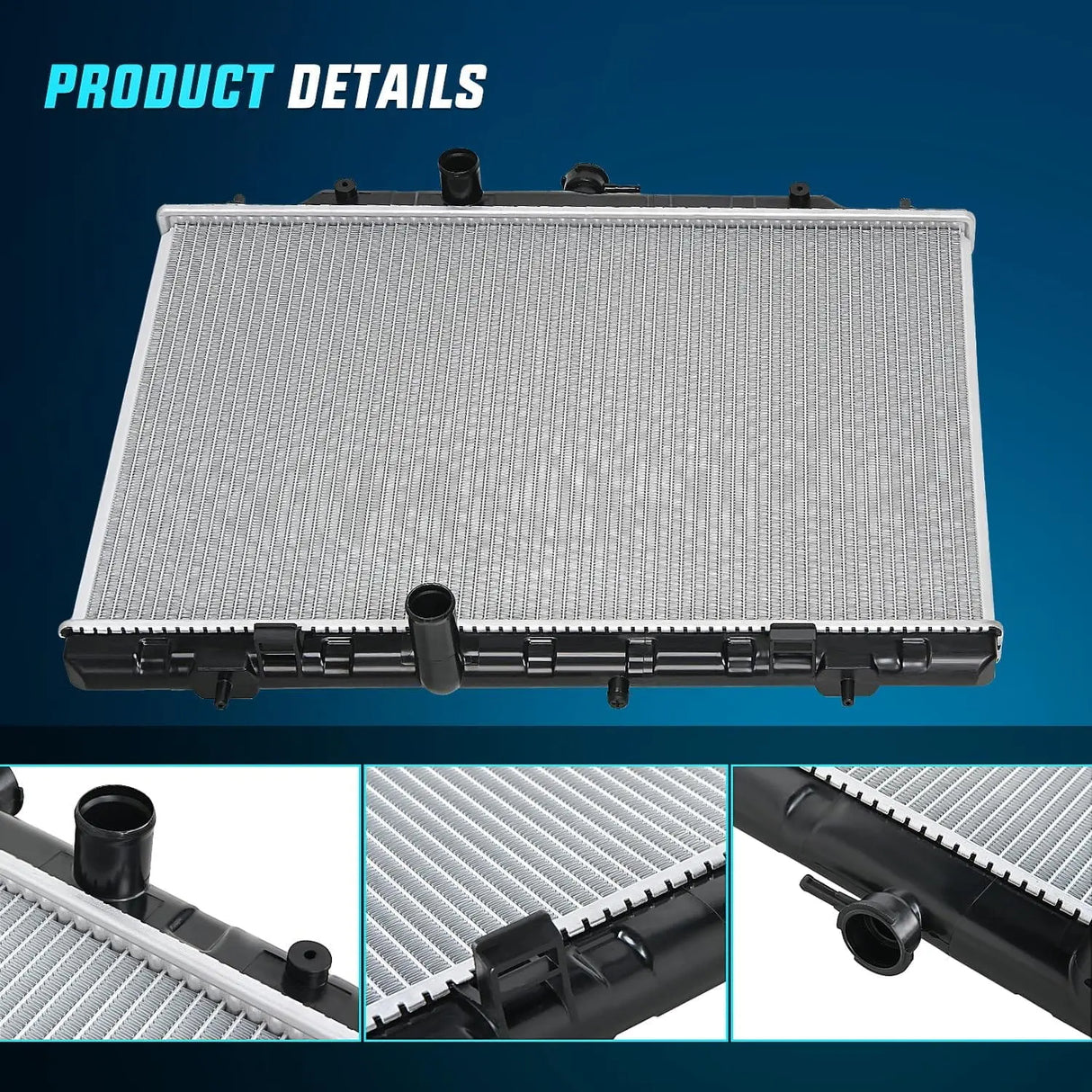 Radiator 2008-2013 Nissan Rogue 2014 2015 Rogue Select 2.5L AWD FWD Radiator